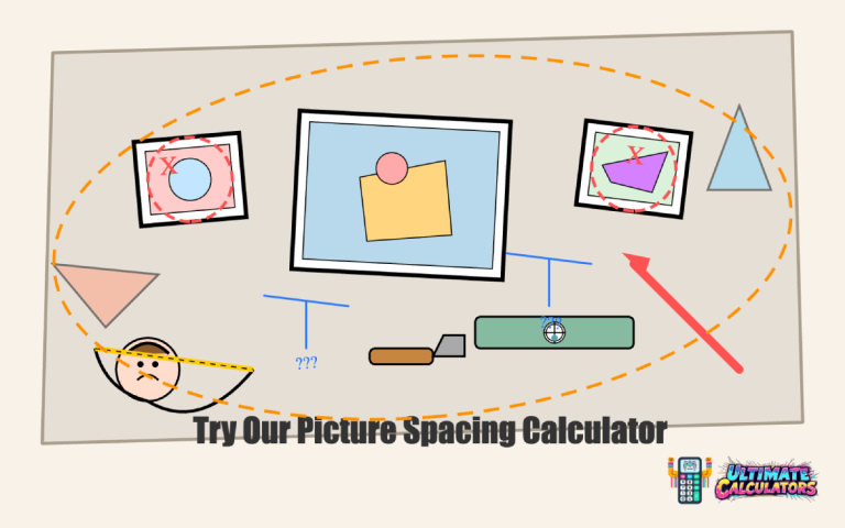 Picture Spacing Calculator