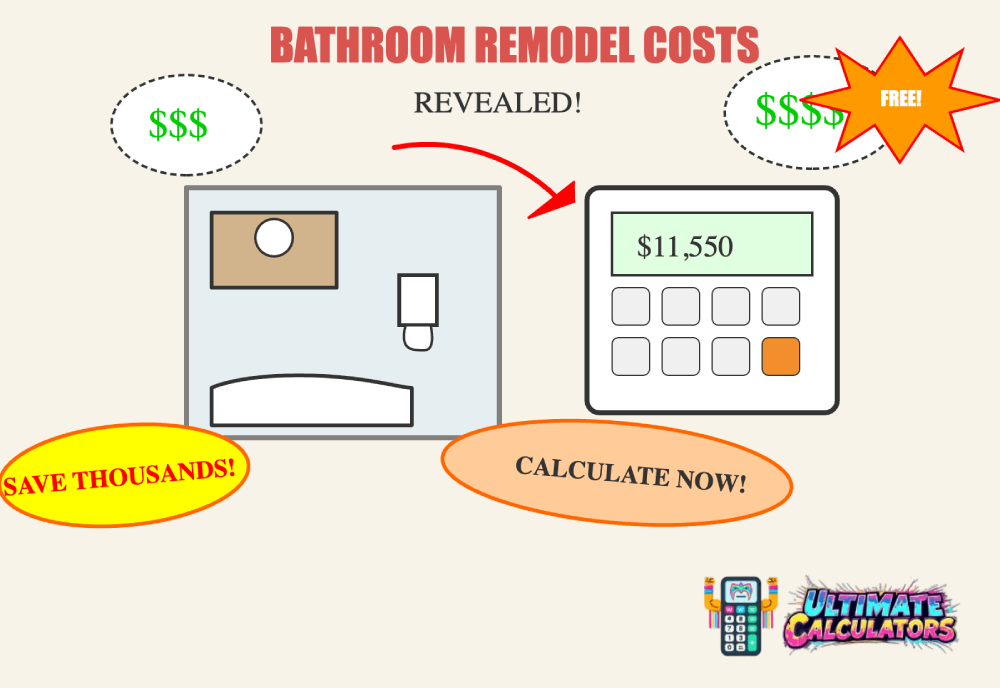 Bathroom Remodel Cost Calculator: Plan Your Budget Like a Pro ...