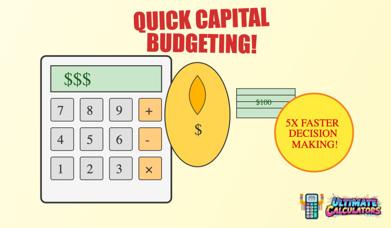 quick capital budgeting