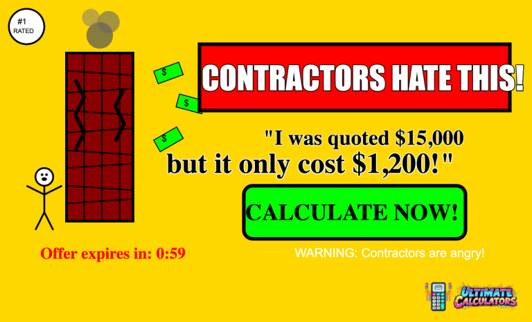 Chimney Repair Cost Calculator