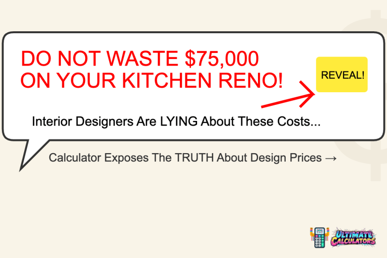 Interior Design Cost Calculator