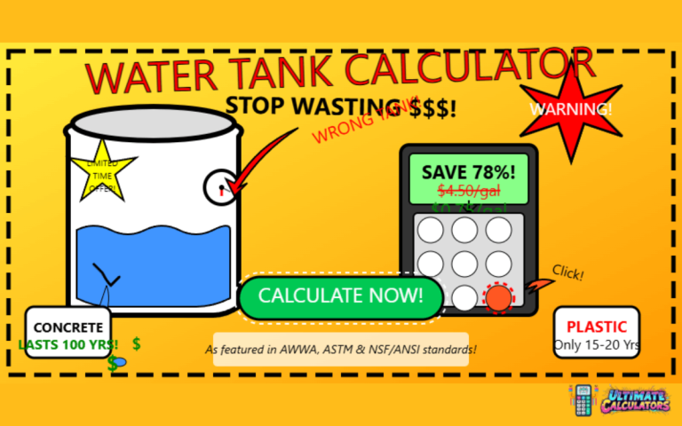 Water Tank Calculator