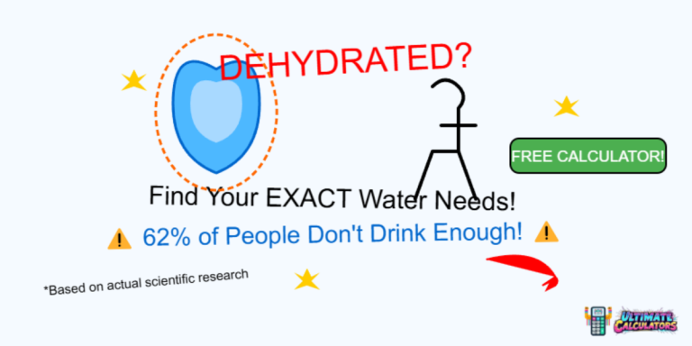 water intake calculator